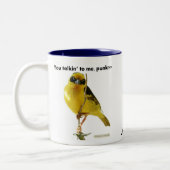 Vous talkin à moi, punk ? Tasse de café de (Gauche)