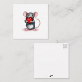 Vous tenez mon cœur dans le style carte postale (Devant / Derrière)