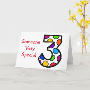 VOUS TOURNEZ **3** CARTE D'ANNIVERSAIRE