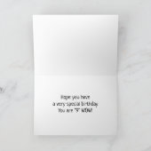 **VOUS TOURNEZ 9*** VOUS AMUSEZ ! CARTE D'ANNIVERS (Intérieur)