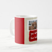 Vous travaillez la tasse faite sur commande trop (Devant gauche)