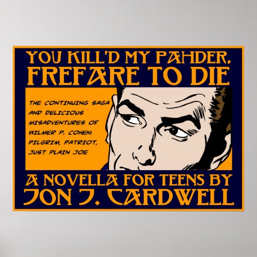 Vous tuez mon affiche Pahder (Devant)