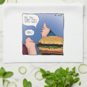 Vous voulez des frites avec ça - Serviette de dess (Plié)
