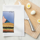 Vous voulez des frites avec ça - Serviette de dess (Quart Plié)