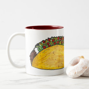 Vous Voulez En Parler ? Drôle Taco mexicaine Mug