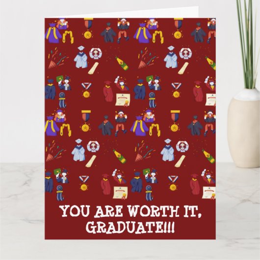VOUS VOULEZ ÊTRE DIPLÔMÉ ! ! ! CARTE (Devant)