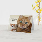 Vous Vous Sentez Mieux Bientôt ! Carte de bien-êtr (Fleur jaune)