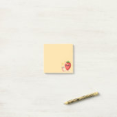 Vous y arriverez ! Post-It fraise joyeux (Sur un bureau)