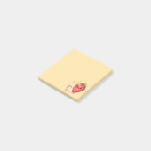 Vous y arriverez ! Post-It fraise joyeux (Incliné)