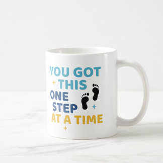 Vous y Arriverez. Un Pas à la Fois - Tasse