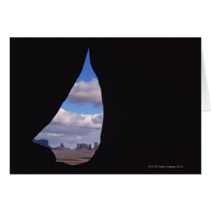 Voûte de larme en vallée de monument, Utah