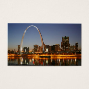 Voûte de passage St Louis Mississippi la nuit