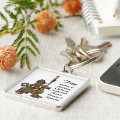 Vouw 1 sleutelhanger (Zijkant)