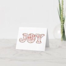 Vouw Kerstkaart van Joy