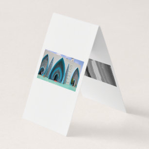 Vouw verticaal tent kaart