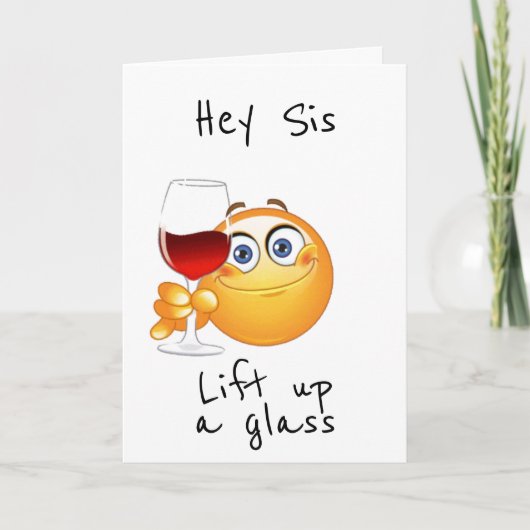 Vouwbare kaart met felicitatie (Voorkant)