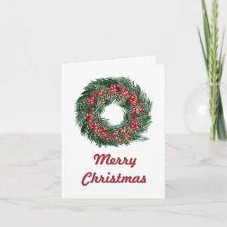 Vouwbare Kerstkaart Feestdagen Kaart