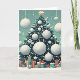 Vouwbare kerstkaarten kaart