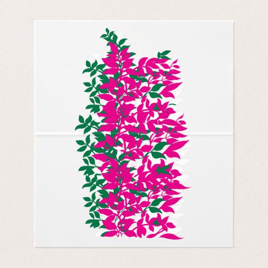 Vouwbare Visitekaartjes (Binnenkant ongevouwen)