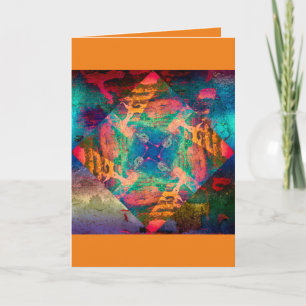 Vouwbare wenskaart - Cool Squares Collectie Kaart