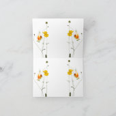 Vouwbare wenskaart  kaart (Binnen)