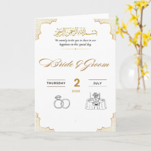 Vouwbare wenskaart kaart
