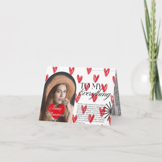 Vouwbare wenskaart kaart (Voorkant)