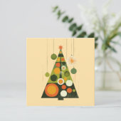 Vouwbare wenskaart kaart (Staand voorkant)