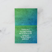 Vouwbare wenskaart kaart (Binnen)