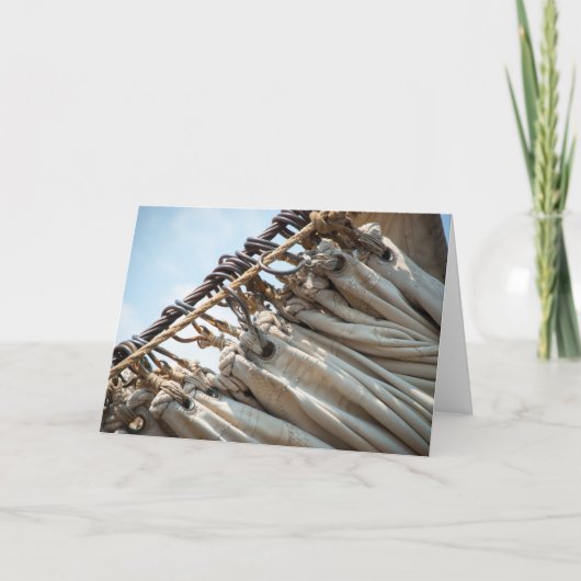 Vouwen van Zeil Kaart (Voorkant)