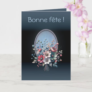 Vouwkaart Azur bloemendesign Kaart