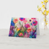 Vouwkaart Kaart (Gele Bloem)