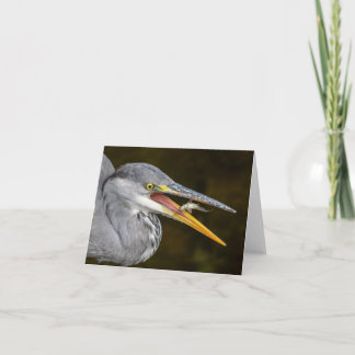 Vouwkaart met bedankje bedankkaart