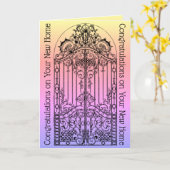 Vouwkaart met kerstwens kaart (Gele Bloem)