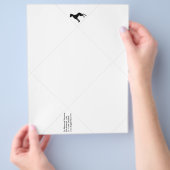 Vouwpapier Flyer (Hand)