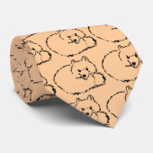 VOUWREST STROPDAS (Opgerold)