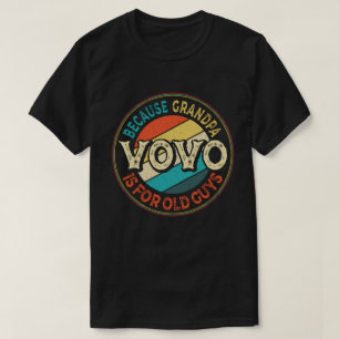 Vovo omdat opa voor Oude jongens Vaderdag is T-shirt