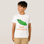 Vovo's Little Sweet Pea T-shirt (Voorkant volledig)