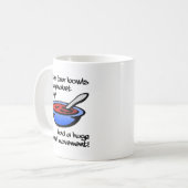 Vowel Mouvement drôle Mug (Devant gauche)