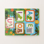 Vowels Learning Puzzle for Kids (Horizontal)