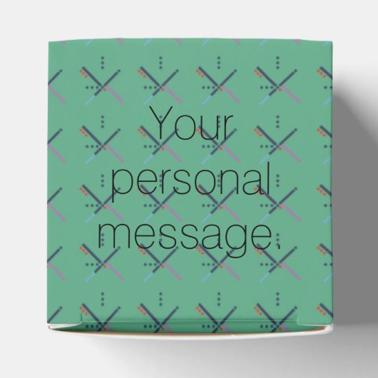 VOX-luchthaventapijt Bedankdoosjes (Bovenkant)