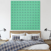 VOX-luchthaventapijt Canvas Afdruk (Insitu (Slaapkamer))