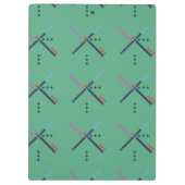 VOX-luchthaventapijt Klembord (Achterkant)