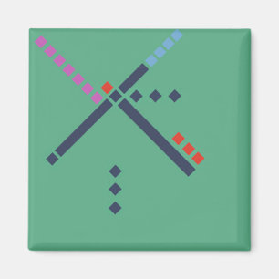 VOX-luchthaventapijt Magneet