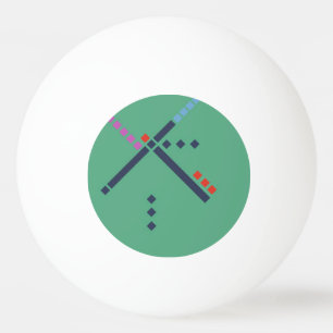 VOX-luchthaventapijt Pingpongballen