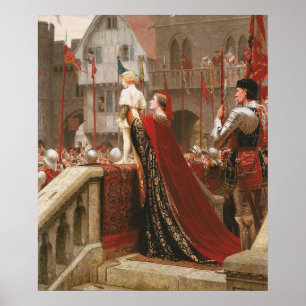 Vox Populi, c. 1904 door Edmund Blair Leighton Poster