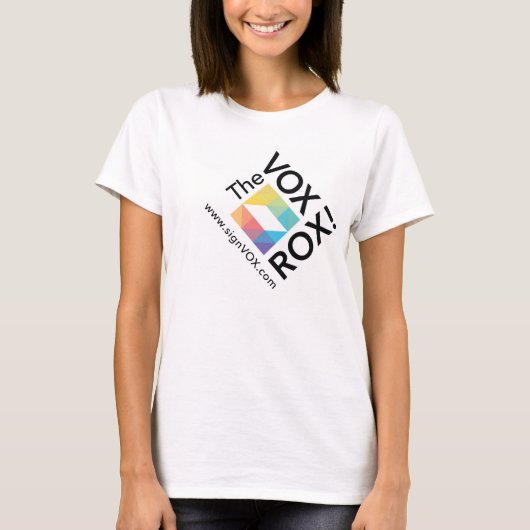 VOX ROX T-shirt - Hers (Voorkant)