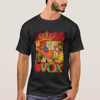 Vox Spanje La Espana Viva Verkiezingen Bandera Vla T-shirt