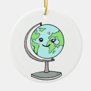 Voy a dar la vuelta al mundo keramisch ornament