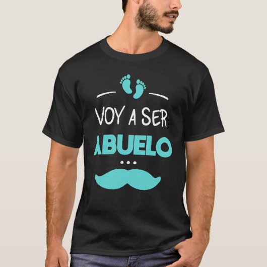Voy a ser abuelo t-shirt (Voorkant)